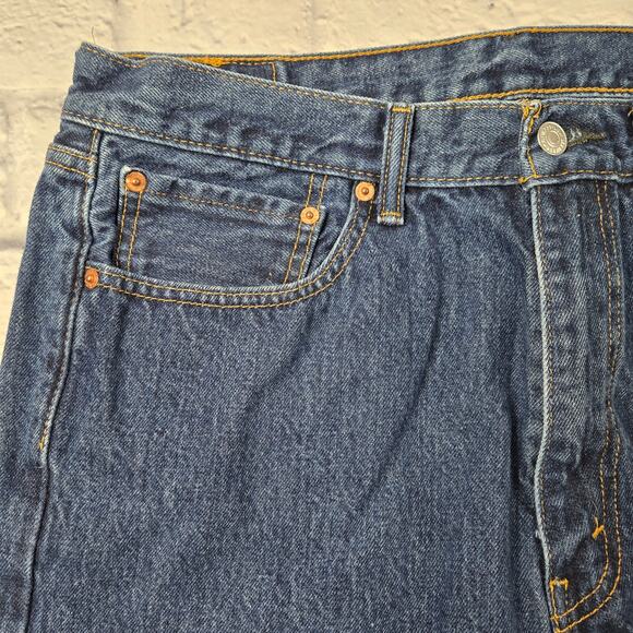 Levi's 505 Straight Leg Jeans size 36 - Picture 5 of 16